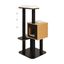 Vesper High Base Rascador Negro para gatos, , large indicador imagen numero 1