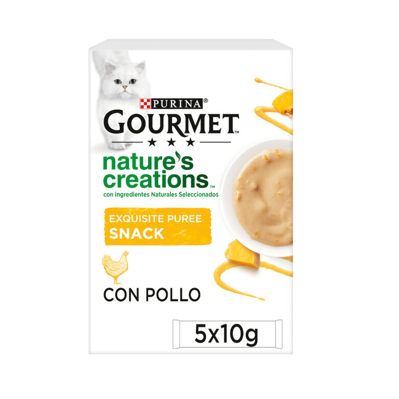 Gourmet Nature’s Creations Snack Húmedo de Pollo para gatos, , large image number null