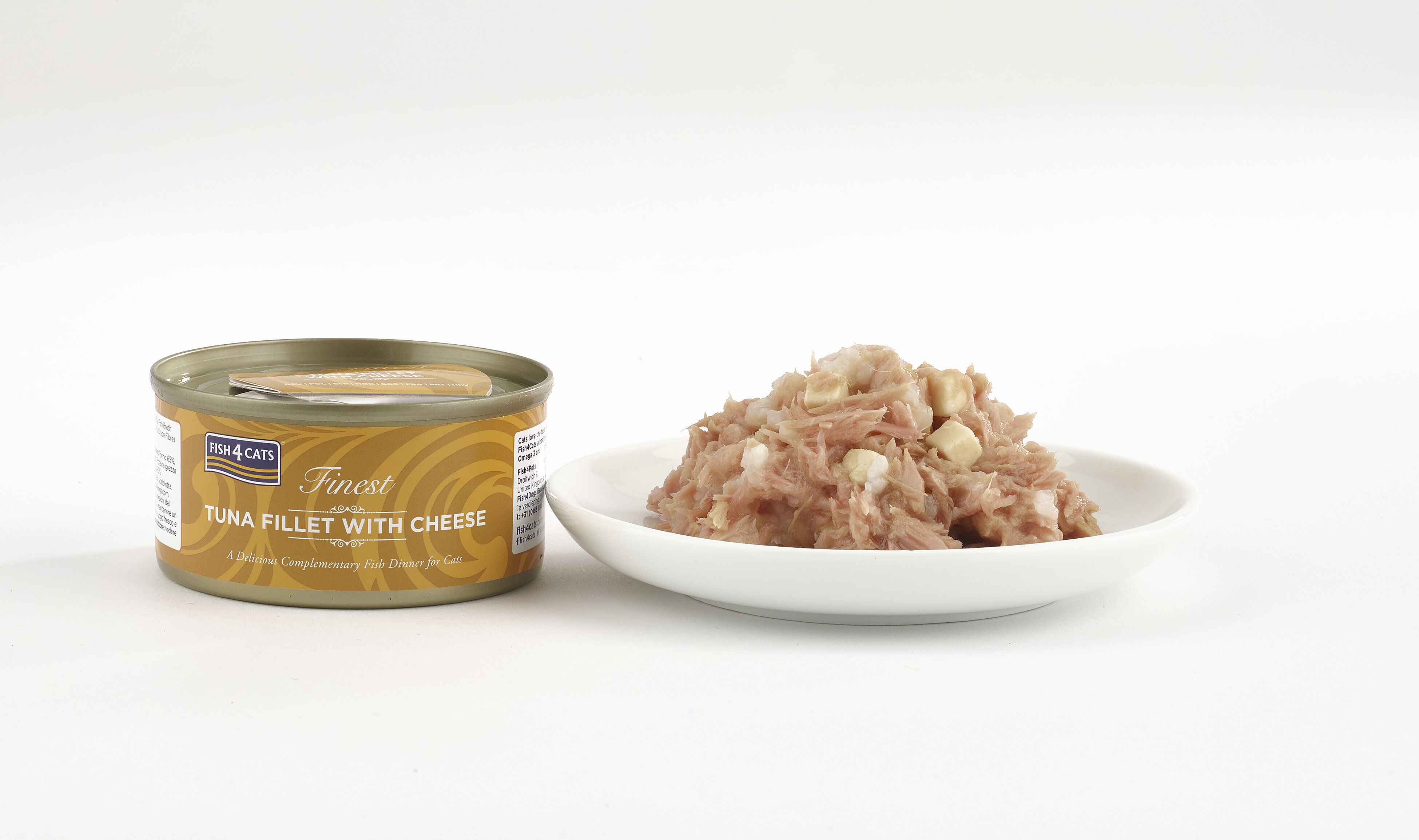 Fish4Cats Latas Filete Atún con Queso para gatos thumbnail
