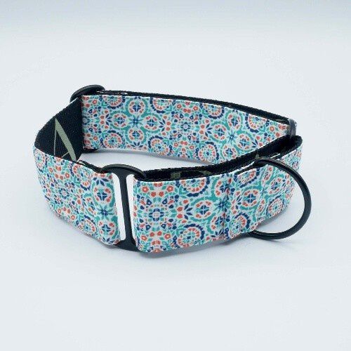 Baona collar martingale boracay de nylon reciclado multicolor para perros, , large Imagen numero 3