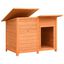 Caseta de madera para perros color Marrón, , large indicador imagen numero 3