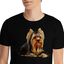 Mascochula camiseta hombre personalizada con tu mascota negra, , large indicador imagen numero 1