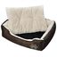 Cama acolchada para perros color Beige, , large indicador imagen numero 1