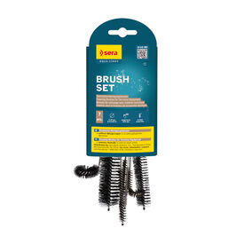 Sera Brush Set Cepillos de Limpieza para Accesorios de acuarios