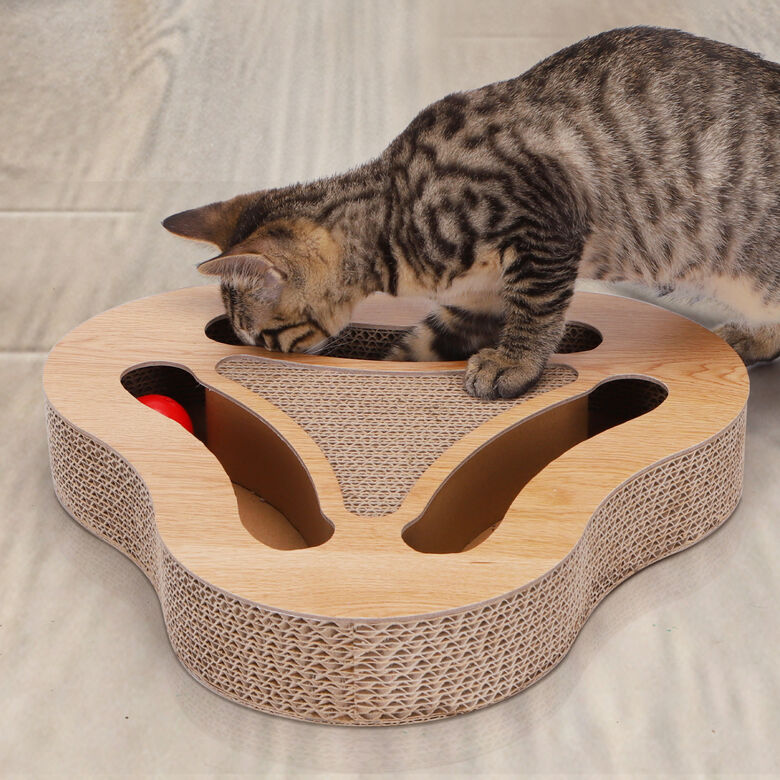 Nobleza Rasacador y juguete cartón para gatos thumbnail