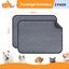 Nobleza 2 Piezas Lavable Almohadillas de Entrenamiento para Perros, Empapadores para Perros, Entrenamiento Almohadilla para Mascota, Reutilizable Absorbente Antideslizante Pet Pee Pad, 120 x 90 cm, , large indicador imagen numero 7