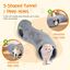 Nobleza Tunel para Gatos en Forma de S, Túnel de 2 vías para Interiores con 2 Agujeros y Bola suspendida Juguetes para Gatos, Tunel Plegable para Mascotas Juguete para Gato Conejo Hurones, L108 cm, , large indicador imagen numero 3