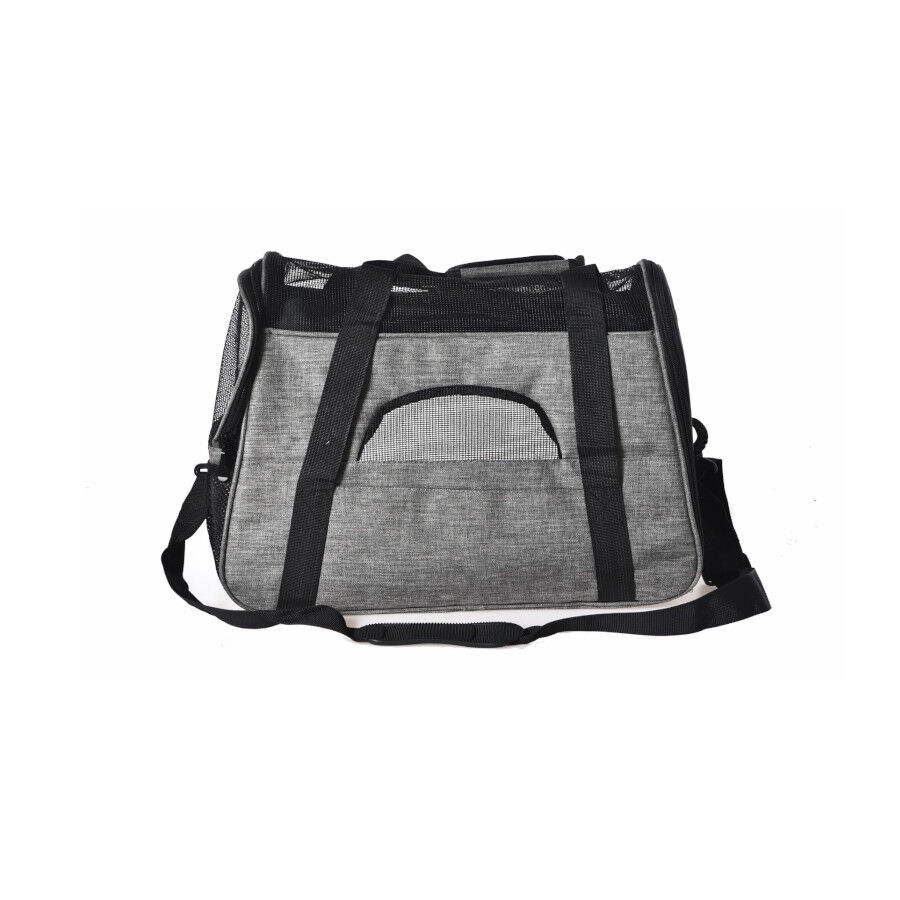 TK Pet Bolso Transport&iacute;n Gris para perros, , large Imagen numero 2