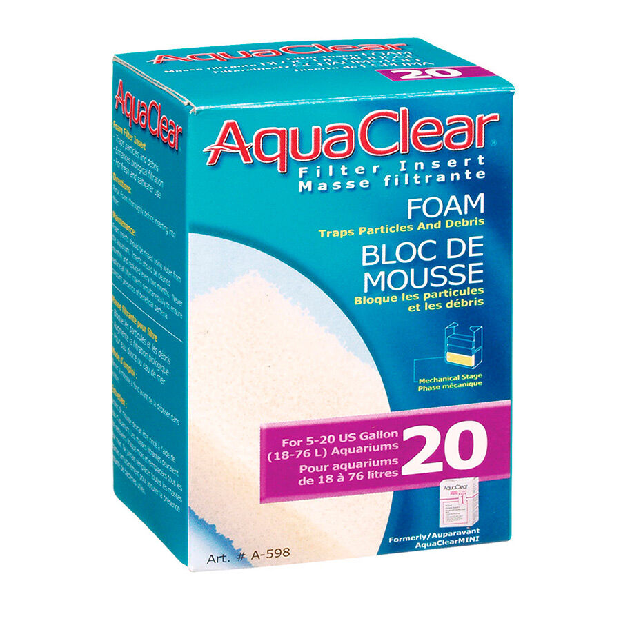 Fluval AquaClear Filtro de esponja Foamex para acuarios, , large Imagen numero 1