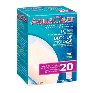 AquaClear Filtro de esponja Foamex para acuarios