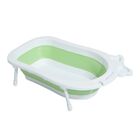 Bañera plegable HomCom para mascotas color Blanco/Verde, , large image number null