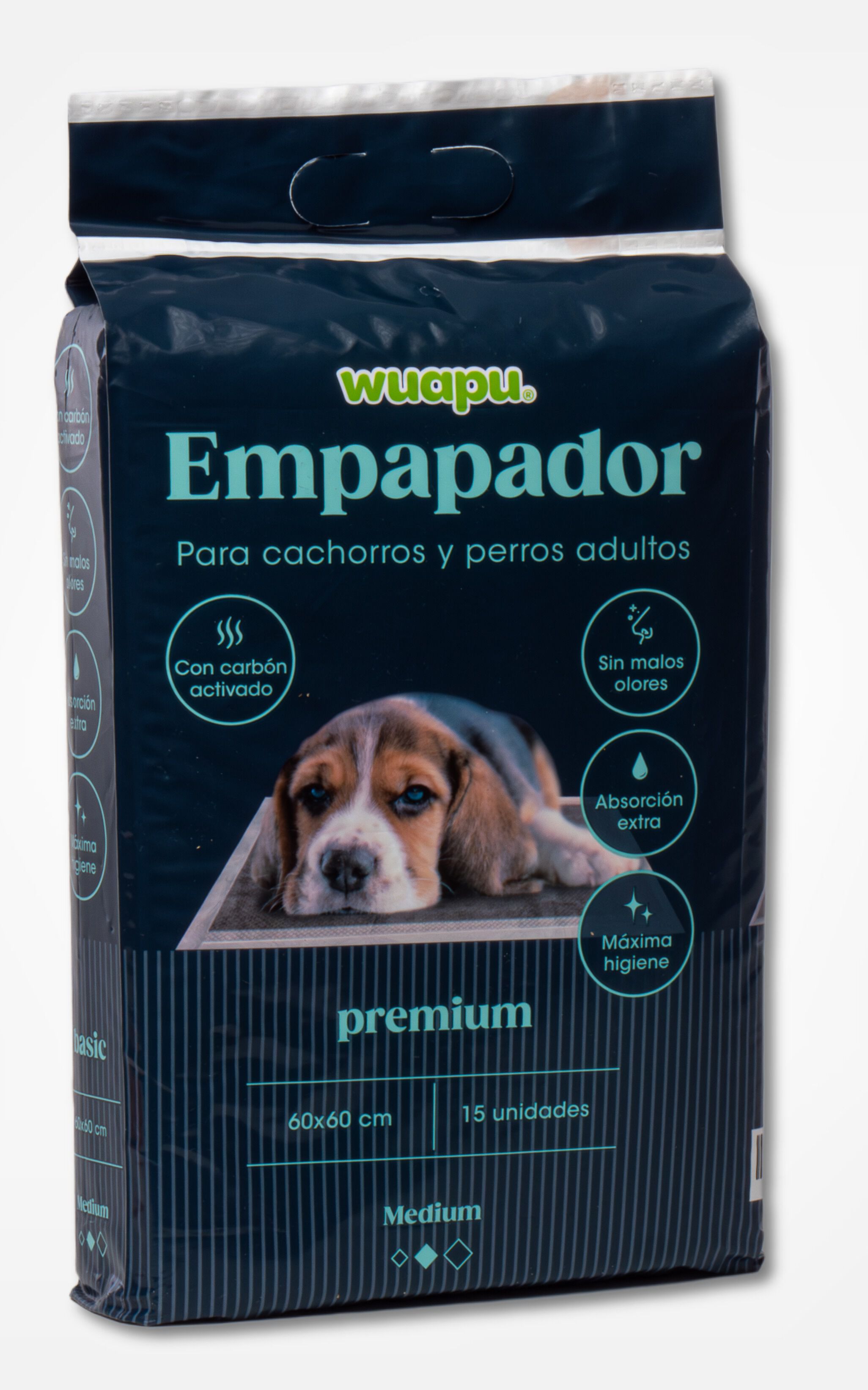 WUAPU 15 EMPAPADORES M 60x60 C/CARBON, , large Imagen numero 2