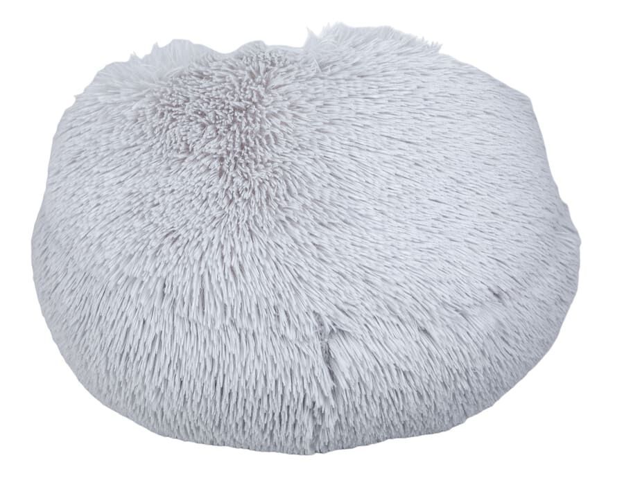 Leeby Cama Cueva Antiestrés Gris para gatos thumbnail