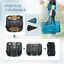 PawHut Parque Plegable para Perros y Gatos de 8 Paneles Parque de Juego para Mascotas con Bolsa de Transporte Recinto Portátil para Conejos Conejillos de Indias Ø154x76 cm Azul, , large indicador imagen numero 10