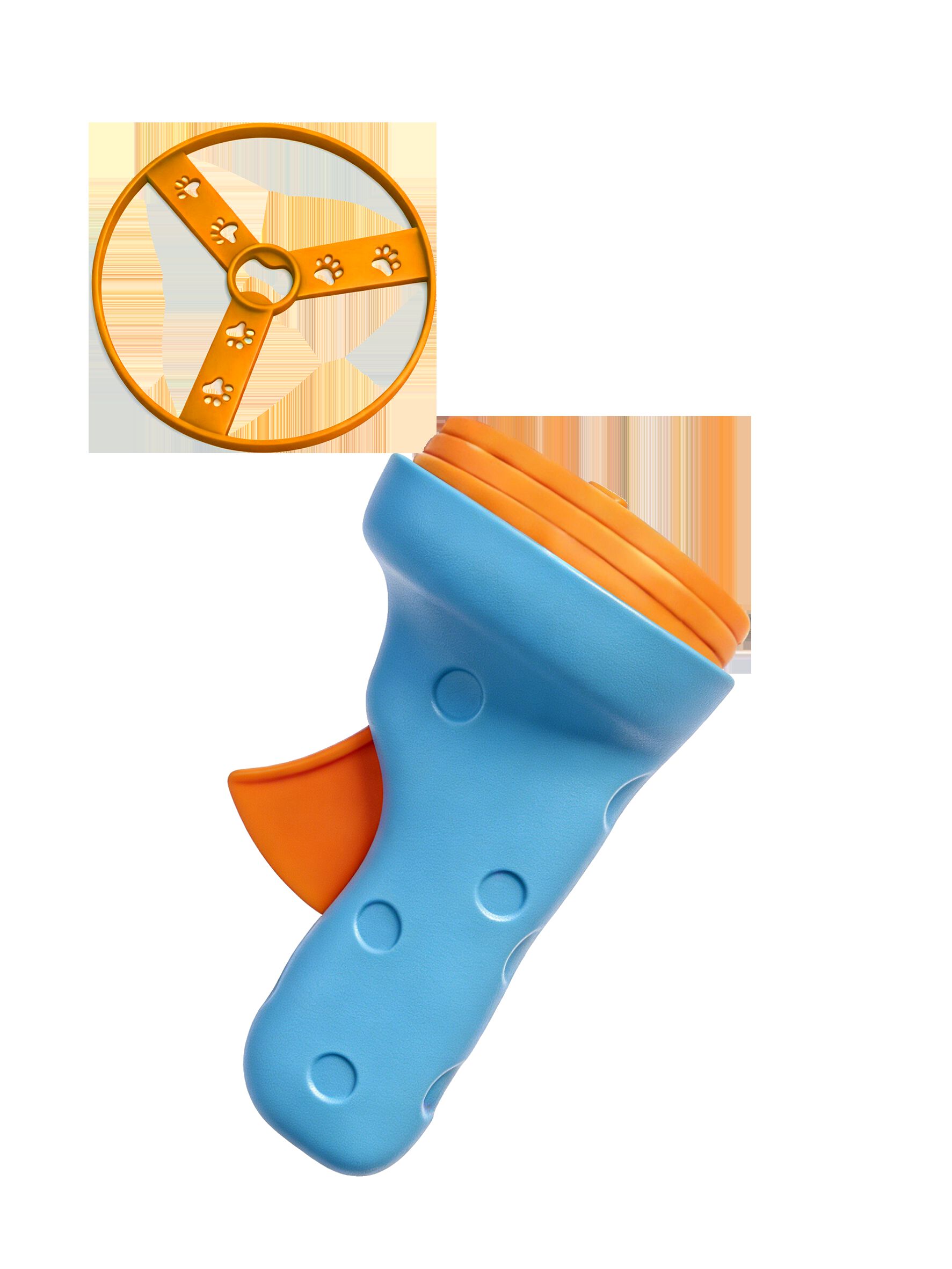 Lanzador de Discos para Gato con Discos Giratorios &ndash; Juguete Interactivo FOFOS, , large Imagen numero 2