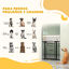 PawHut Barrera para Perros Negro, , large indicador imagen numero 4