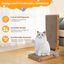 Nobleza Rascador para Gatos en Forma de L, Rascador Gato de 60 cm,  Rascador de Cartón para Proteger Muebles, Rascador de Pared para Gatos, , large indicador imagen numero 5