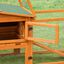 Pawhut conejera de madera exterior con 2 niveles, , large indicador imagen numero 3