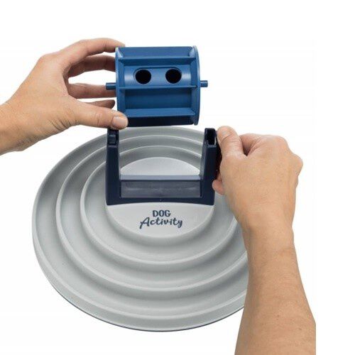 Trixie Comedero Interactivo con Rueda Azul y Blanco para gatos, , large Imagen numero 5