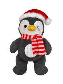 FOFOS | Peluche en Forma de Ping&uuml;ino con Bola Spike en el Interior (Colecci&oacute;n de Navidad) &ndash; para Perros