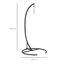 Outsunny Soporte Silla Colgante Negro, , large indicador imagen numero 3