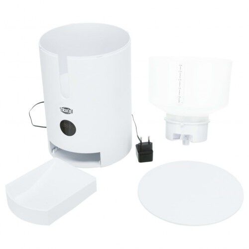 Dispensador autom&aacute;tico de comida para mascotas color Blanco, , large Imagen numero 4