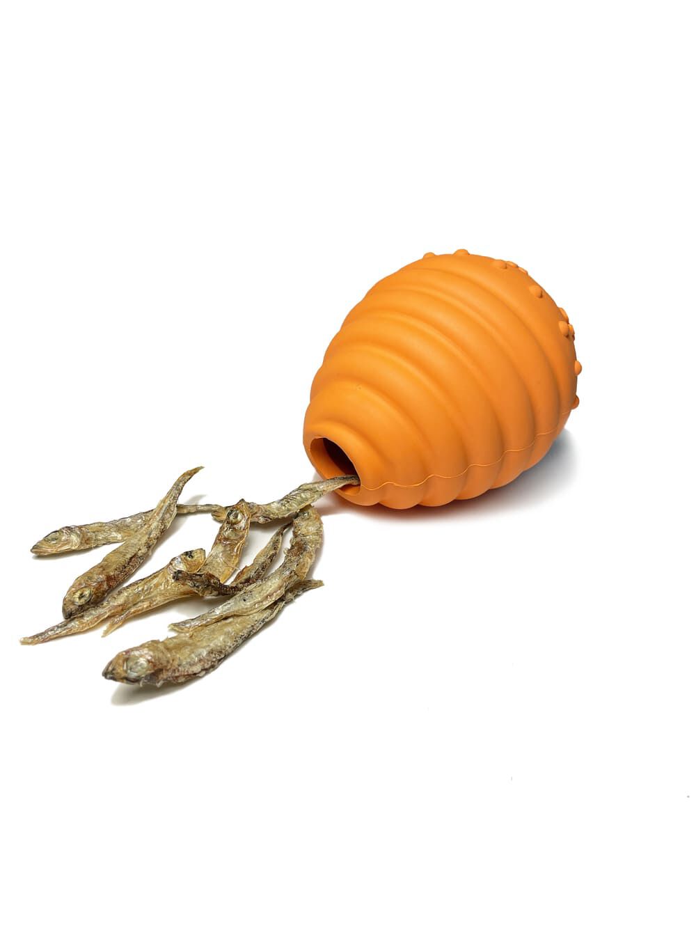 BIMORDISCOS Mystery Egg Juguete Portagolosinas de Goma Natural para Perros, , large Imagen numero 2