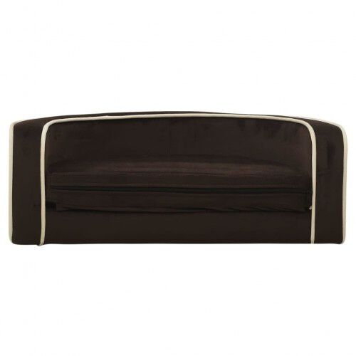 Vidaxl sof&aacute; plagable marr&oacute;n para perros, , large Imagen numero 7