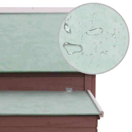 Gallinero de madera para gallinas color Marrón thumbnail