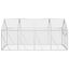 vidaXL Pajarera de aluminio color plateado 179x100x185 m, , large indicador imagen numero 23