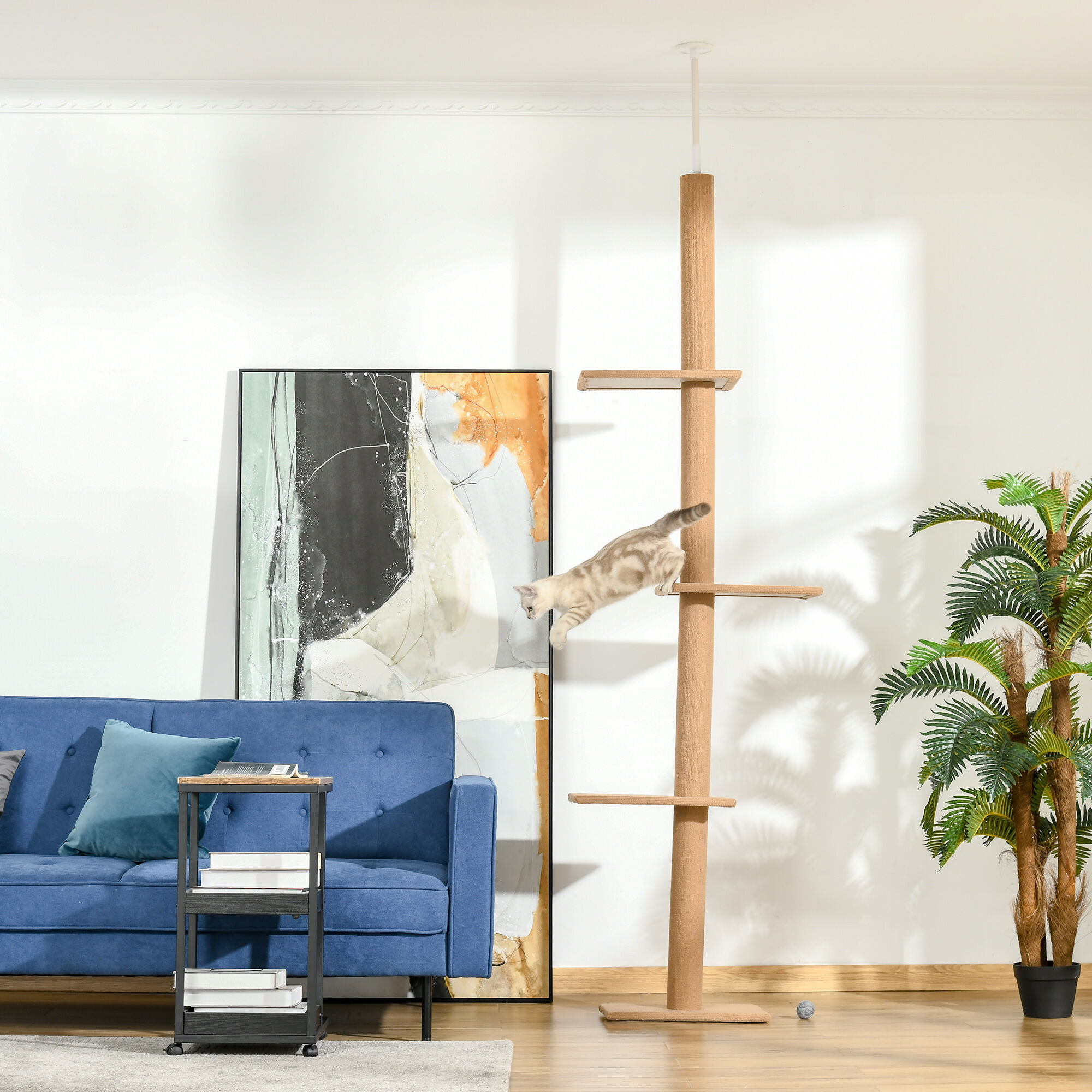 PawHut Poste Rascador Grande para gatos thumbnail