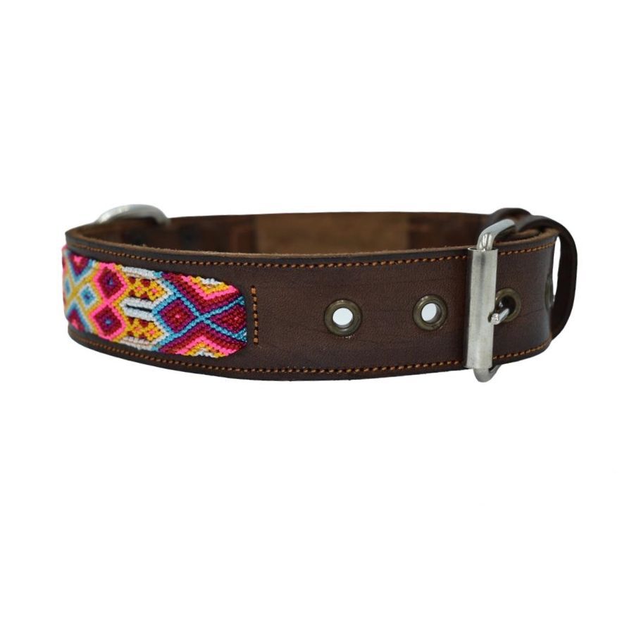 LOYAL COLLAR DE PIEL ARTESANAL TALLA L PARA PERROS, , large Imagen numero 2