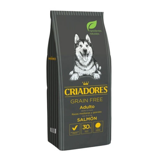 Criadores Adulto Grain Free Salmón pienso para perros de razas medianas y grandes, , large image number null