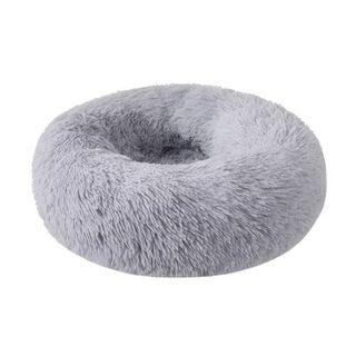 Cama de felpa para mascotas color Gris, Cama de felpa para mascotas color Gris