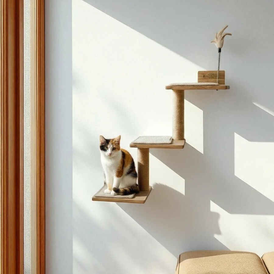 Althea Living - &Aacute;rbol para Gatos Duna para trepar, rascar y afilar u&ntilde;as, , large Imagen numero 4