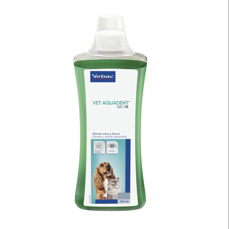 Enjuague bucal para perros y gatos Vet Aquadent