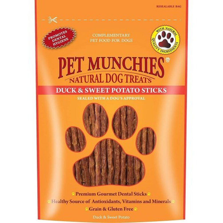Pack de 8 paquetes de snacks naturales para perros, , large image number null