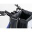Cesta de bicicleta para mascotas color Negro y Gris, , large indicador imagen numero 3