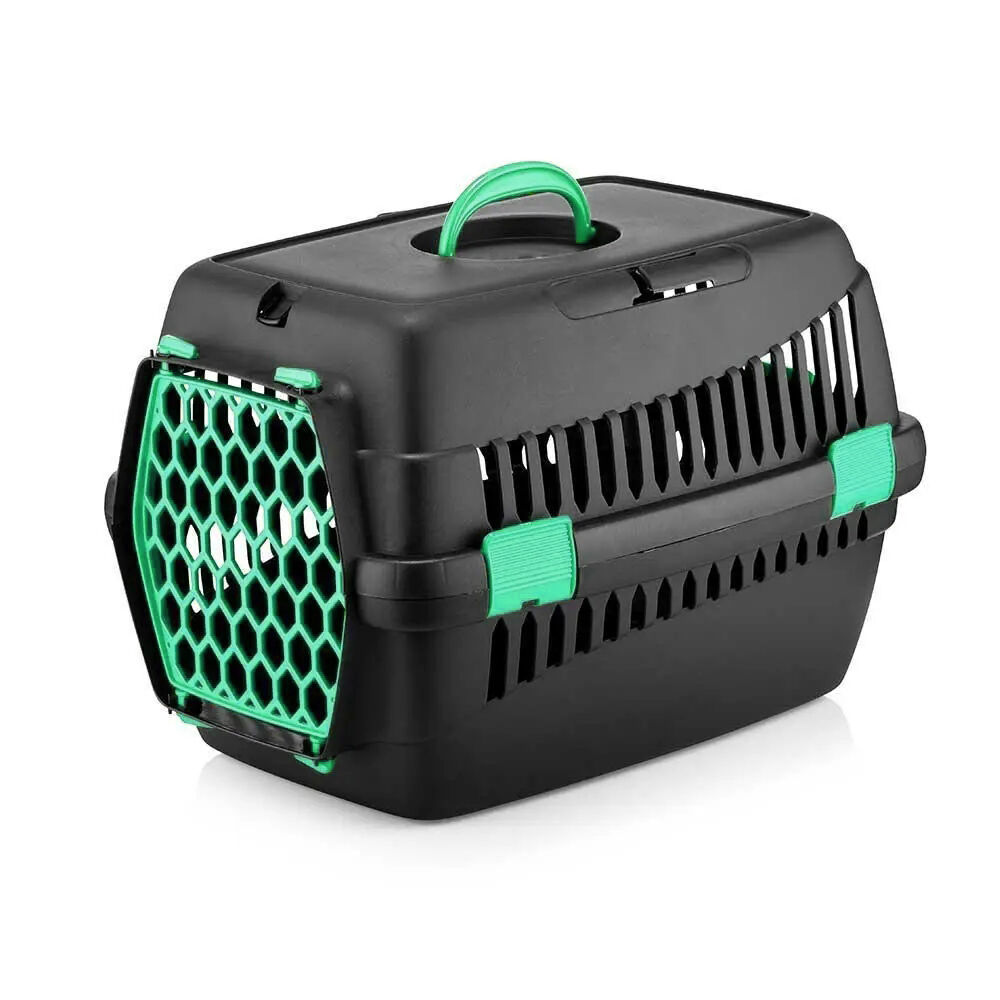 Transportin Gato Perro Peque&ntilde;o,Transporte Port&aacute;til y Transpirable para Mascotas,Transporte de Pl&aacute;stico para Perros 35x49x33cm color se entrega al azar, , large Imagen numero 5