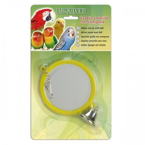 Espejo con campana color Amarillo