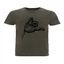 Camiseta perezoso hombre color Verde, , large indicador imagen numero 1