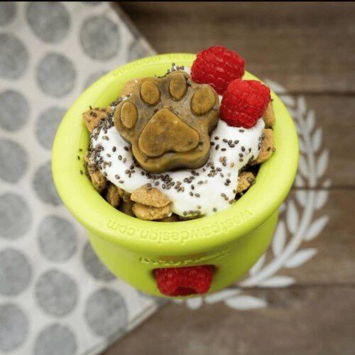 West Paw Desing Zogoflex Toppl Juguete Porta Golosinas Verde para perros, , large Imagen numero 2