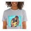 Mascochula camiseta mujer graffiti personalizada con tu mascota gris, , large indicador imagen numero 1