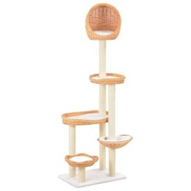 VidaXL Rascador Para Gato color Marrón