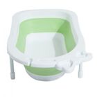 Bañera plegable HomCom para mascotas color Blanco/Verde, , large image number null