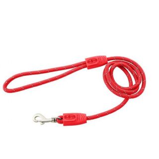 Correa reflectante para perros color Rojo
