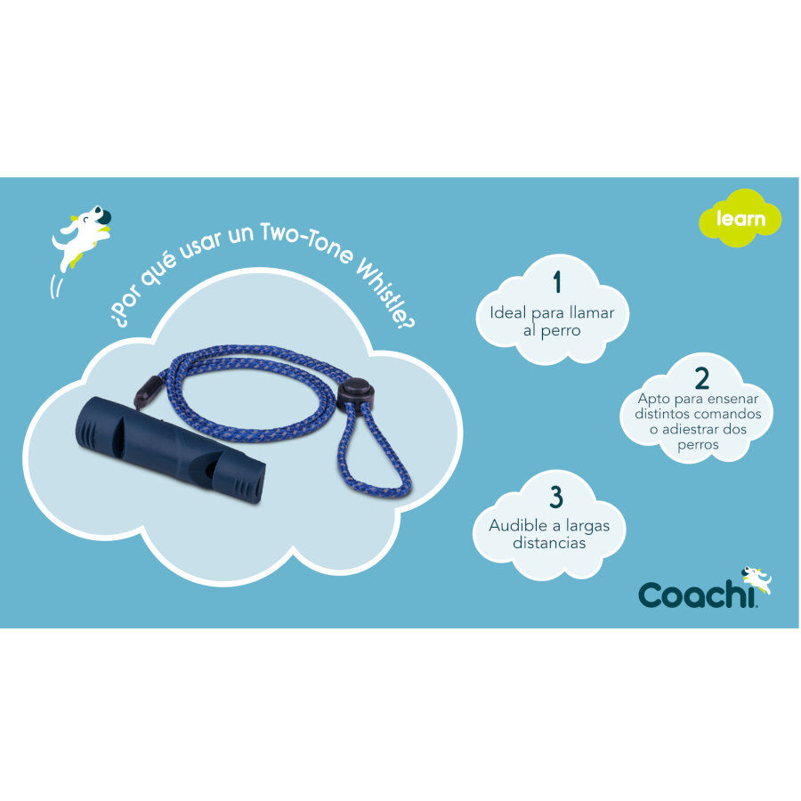 Coachi Two Tone silbato de adiestramiento para perros thumbnail