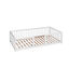 Cama sofá para perros grandes WonderWoof, elevada hecha de madera de haya - Blanco, , large indicador imagen numero 1