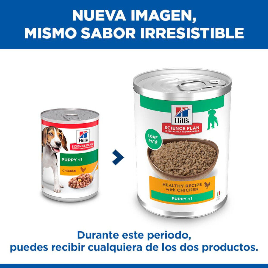 370 g Hill's Science Plan Puppy pollo lata para perros, , large Imagen numero 3