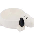 Comedero para perros Zooz 3D Snoopy color blanco, , large image number null